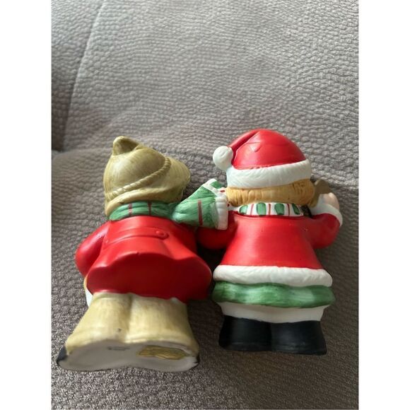 🌼5for$25🌼 Vintage HOMCO Christmas Musical Children #5564 and #5106 Set of 2 - Picture 5 of 7